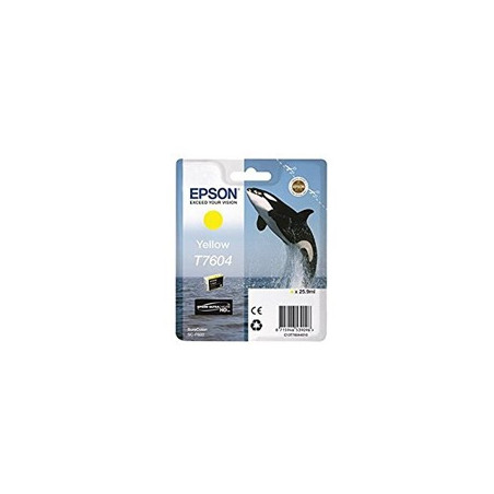 Cartucho tinta epson c13t76044010 amarillo supercolor p600sc - p600 -  orca