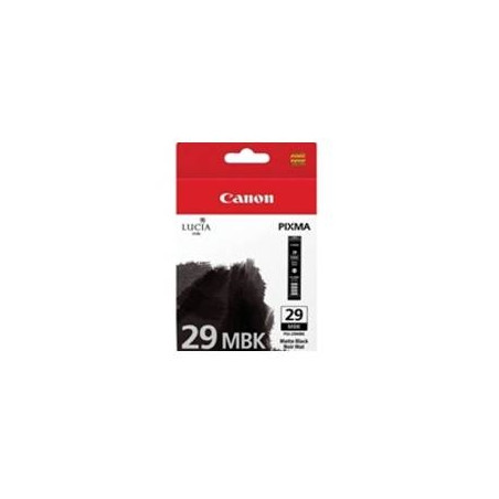 Cartucho tinta canon pgi - 29mbk negro mate pixma pro 1