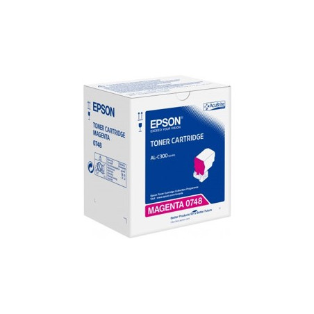 Toner epson c13s050748 magenta 8.8k
