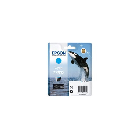 Cartucho tinta epson t760240 cian supercolor p600 - sc - p600 -  orca