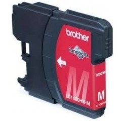 Cartucho tinta brother lc1100m magenta 750 paginas mfc5890cn -  dcp6690cw -  mfc6490cw -  mfc6890cdw