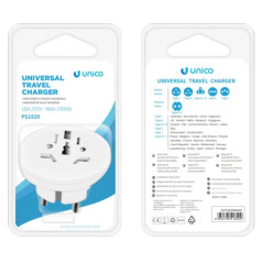 UNICO PS1820 presa elettrica Bianco