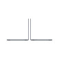 Apple MacBook Air 13": Chip M3 con CPU 8-core e GPU 8-core, 256GB SSD - Mezzanotte