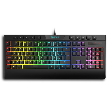 Krom Kalyos tastiera Mouse incluso Gaming USB Nero