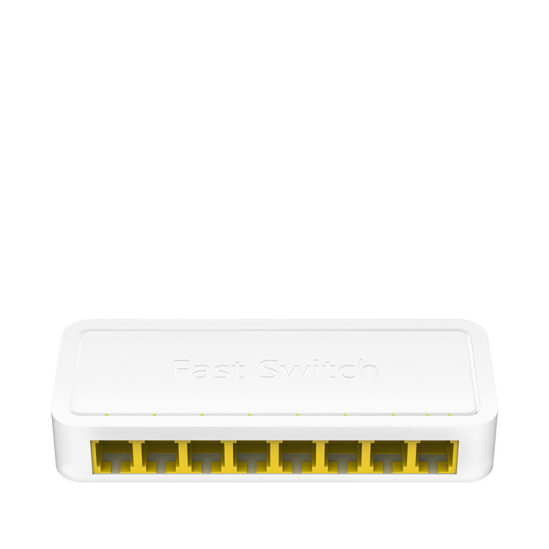 Cudy FS108D switch di rete Fast Ethernet (10/100) Bianco