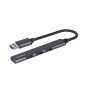 HUB USB(A) - 3 X USB(A) 2.0 + 1 X USB(A) 3.2 SAVIO