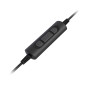 Axtel AXH-ONEUCDC cuffia e auricolare Cablato A Padiglione Ufficio USB tipo-C Nero