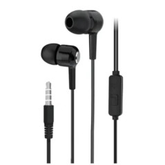 UNICO EP1818 Auricolare Cablato In-ear Musica e Chiamate Nero
