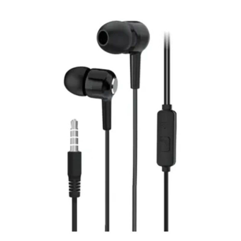 UNICO EP1818 Auricolare Cablato In-ear Musica e Chiamate Nero