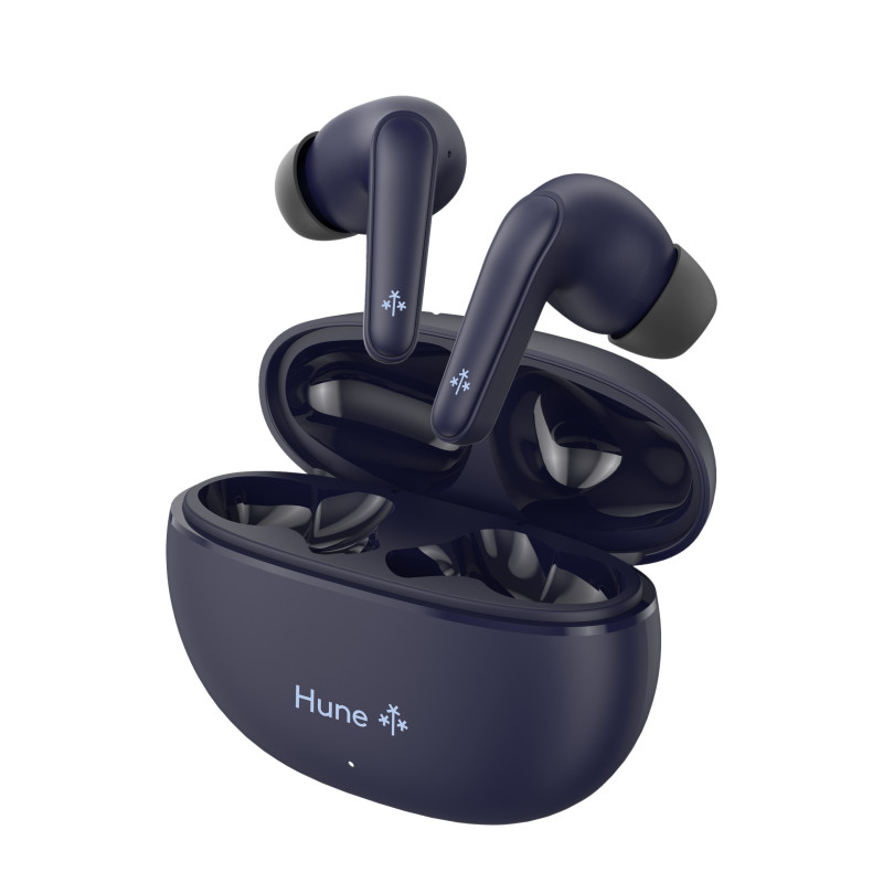 Hune AT-ACC-TW-022 Cuffie True Wireless Stereo (TWS) In-ear Musica e Chiamate Bluetooth Blu