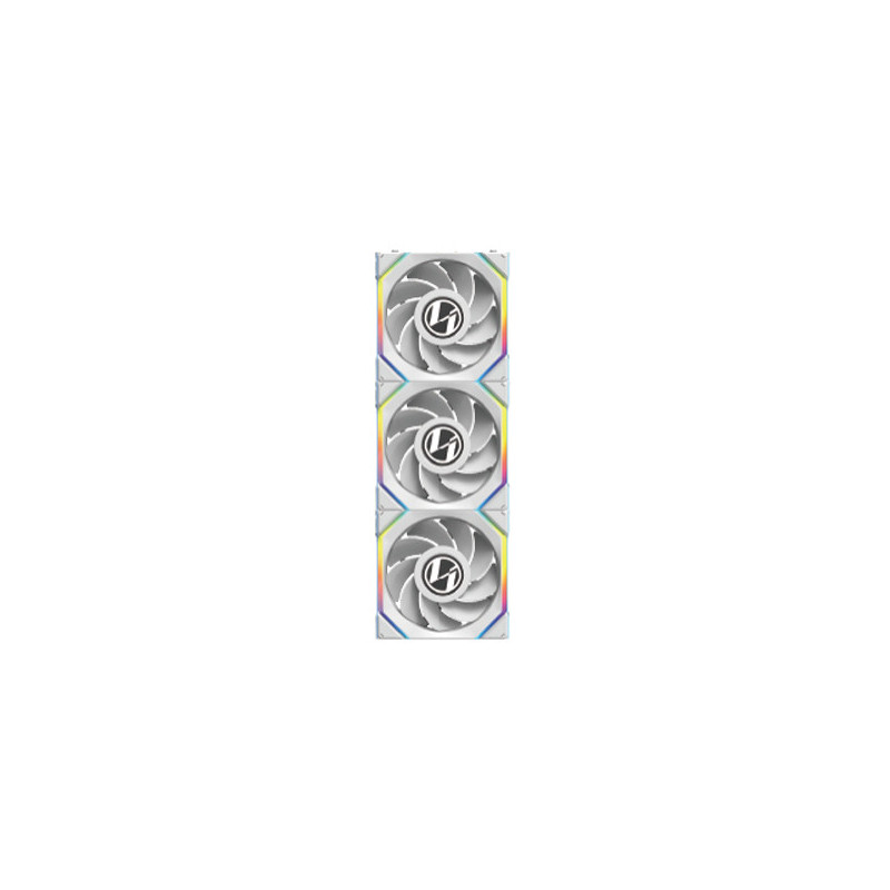 Lian Li 12RSLLCD1W3W Case per computer Ventilatore 12 cm Bianco 3 pz