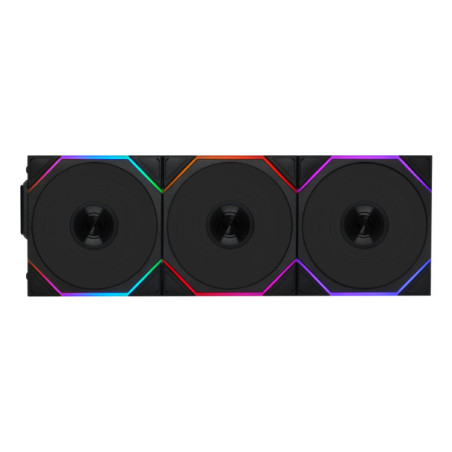 Lian Li 12TLLCD1W3B Case per computer Ventilatore 12 cm Nero 1 pz