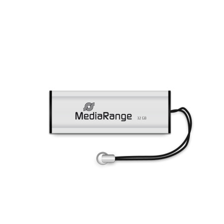 PENDRIVE 32GB USB 3.2 MEDIARANGE SILVER-BLACK