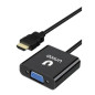UNICO AD1934 cavo e adattatore video 0,18 m HDMI tipo A (Standard) VGA (D-Sub) Nero UNICO AD1934 cavo e adattatore video 0,18 m HDMI tipo A (Standard) VGA (D-Sub) Nero