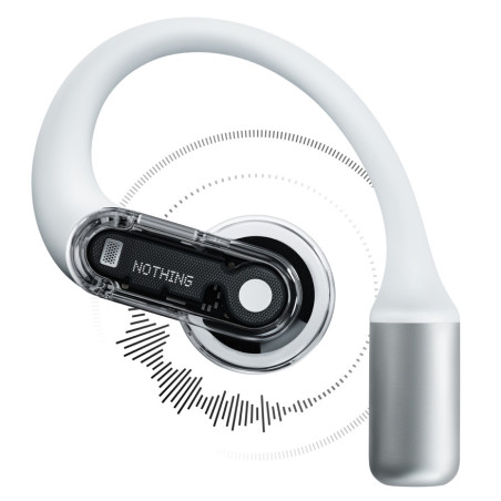 Nothing Ear (open) Auricolare True Wireless Stereo (TWS) In-ear Musica e Chiamate Bluetooth Bianco