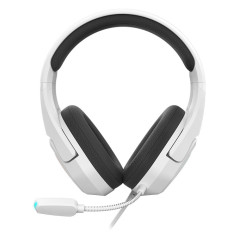 Krom Kopa 7.1 Auricolare Cablato A Padiglione Gaming Nero, Bianco