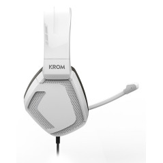 Krom Kopa Pro Auricolare Cablato A Padiglione Gaming Bianco