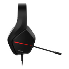 Krom Kopa Move Auricolare Cablato A Padiglione Gaming Nero