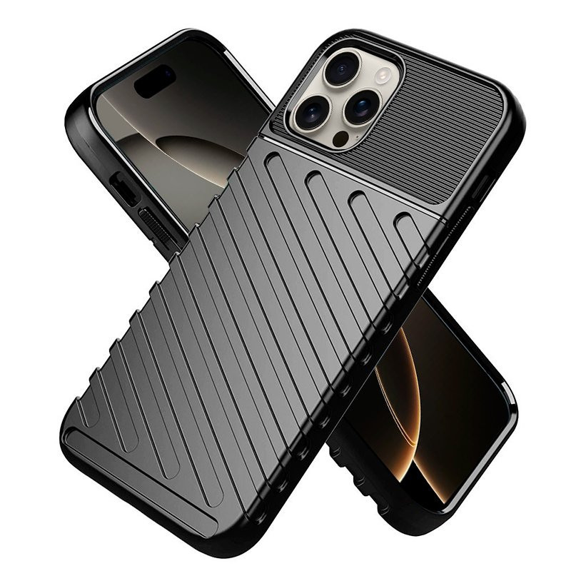 COOL Accesorios Thunder custodia per cellulare 16 cm (6.3") Cover Nero
