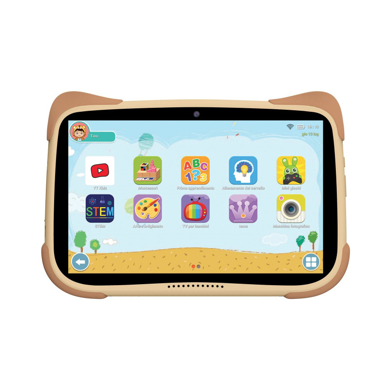 TABLET MEDIACOM 8" SMARTKID - M-SP8KID WIFI (3/32GB) ANDROID 13 1280X800 SLOT MICROSD FINO:31/05