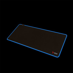 Savio LED EDITION Turbo Dynamic XL 900x400 RGB Pro Gaming Mousepad'900mm x 400mm Tappetino per mouse per gioco da computer Nero
