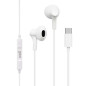 COOL Accesorios 8434847058054 Cuffie Cablato In-ear Musica e Chiamate USB tipo-C Bianco COOL Accesorios 8434847058054 Cuffie Cablato In-ear Musica e Chiamate USB tipo-C Bianco