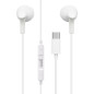 COOL Accesorios 8434847058054 Cuffie Cablato In-ear Musica e Chiamate USB tipo-C Bianco COOL Accesorios 8434847058054 Cuffie Cablato In-ear Musica e Chiamate USB tipo-C Bianco