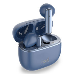 COOL Accesorios Gen Auricolare Con cavo e senza cavo In-ear Musica e Chiamate USB tipo-C Bluetooth Blu