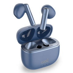 COOL Accesorios Gen Auricolare Con cavo e senza cavo In-ear Musica e Chiamate USB tipo-C Bluetooth Blu