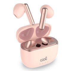 COOL Accesorios Gen Auricolare Con cavo e senza cavo In-ear Musica e Chiamate USB tipo-C Bluetooth Rosa