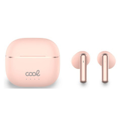 COOL Accesorios Gen Auricolare Con cavo e senza cavo In-ear Musica e Chiamate USB tipo-C Bluetooth Rosa