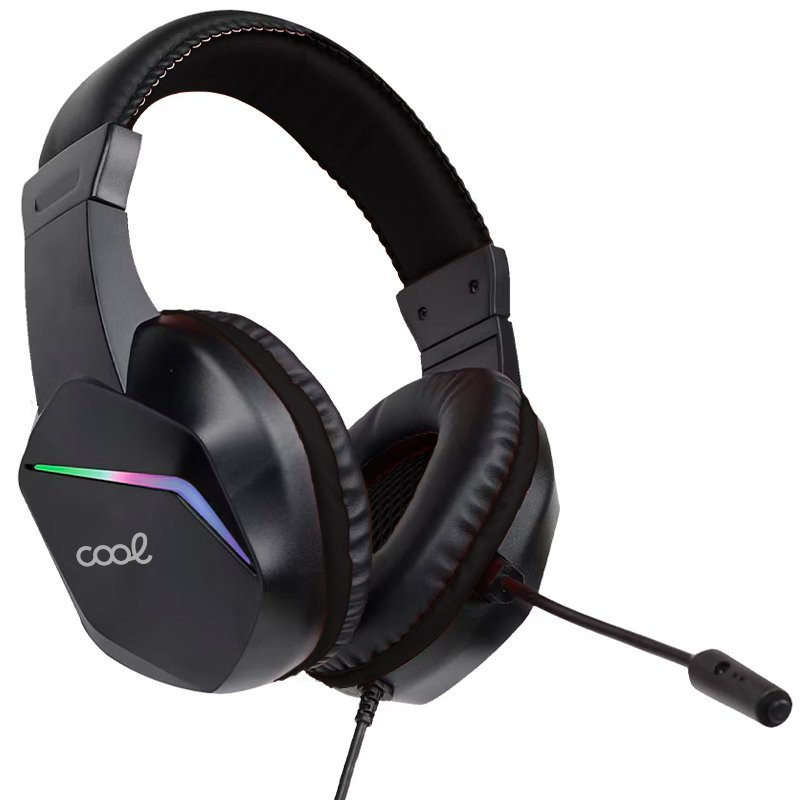 COOL 8434847070728 cuffia e auricolare Cablato A Padiglione Gaming Nero COOL 8434847070728 cuffia e auricolare Cablato A Padiglione Gaming Nero