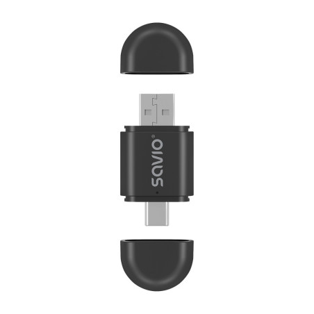 Savio TR-17 trasmettitore audio senza fili USB 10 m Nero