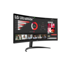 LG 34WR50QK-B Monitor PC 86,4 cm (34") 3440 x 1440 Pixel Wide Quad HD Nero