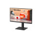 Monitor led lg ips 27ba750 27 pulgadas fhd 5ms hdmi displayport usb - c rj45 reg.altura