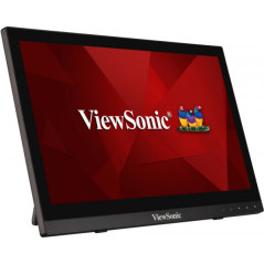 Viewsonic TD1630-3 Monitor PC 39,6 cm (15.6") 1366 x 768 Pixel HD LCD Touch screen Multi utente Nero