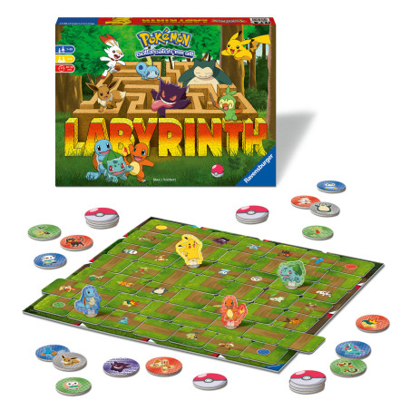 Juego de mesa ravensburger labyrinth pokemon