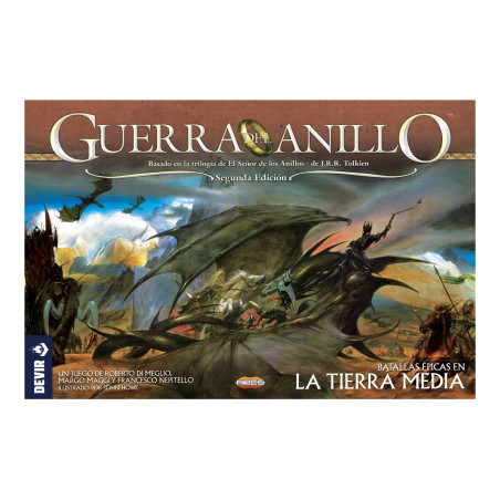 Juego de mesa devir la guerra del anillo