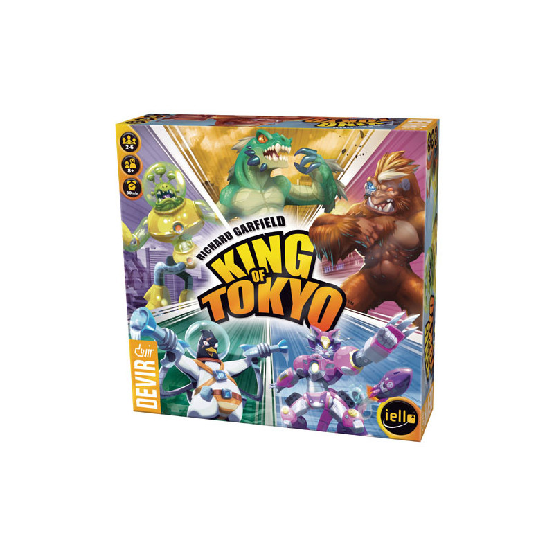 Devir King Of Tokyo Gioco da tavolo Tattico