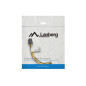 Cable lanberg alimentacion molex 2x macho a hembra btx 6 pin psu 15 cm
