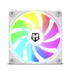 NOX Hummer NXHUMMERELINKWH sistema di raffreddamento per computer Case per computer Ventilatore 12 cm Bianco 1 pz