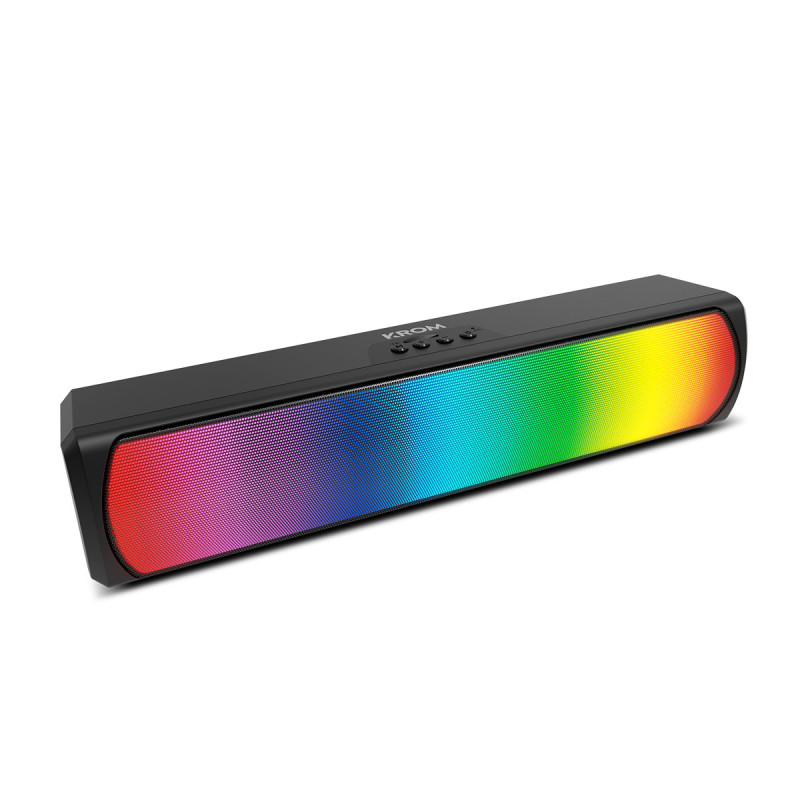 Barra de sonido bluetooth krom k - pop rgb