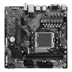 GIGABYTE B650M S2H Scheda madre - AMD Ryzen serie 9000, VRM a 5+2+2 fasi, fino a 6400 MHz DDR5 (OC), 1xPCIe 4.0 M.2, LAN GbE,