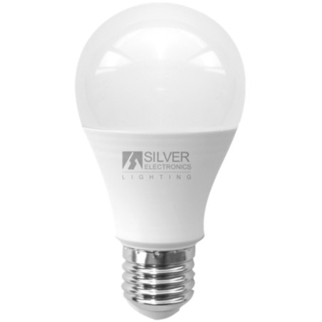 Bombilla led eco silver electronics estandar 11w 100w -  e27 -  1.350lm -  6000k luz fria -  a+