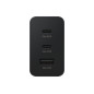 SAMSUNG TRIO CHARGER 65W EP-T6530NB BLACK SINGLE CHARGER