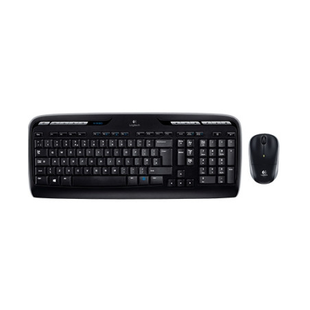 TECLADO+RATÓN LOGITECH MK330 WIRELESS NEGRO