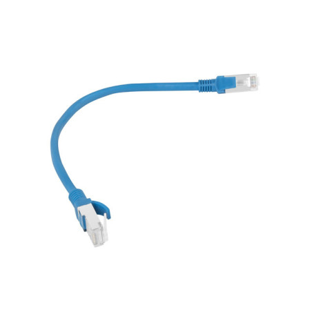 Lanberg PCU6-10CC-0025-B cavo di rete Blu 0,25 m Cat6 U/UTP (UTP)