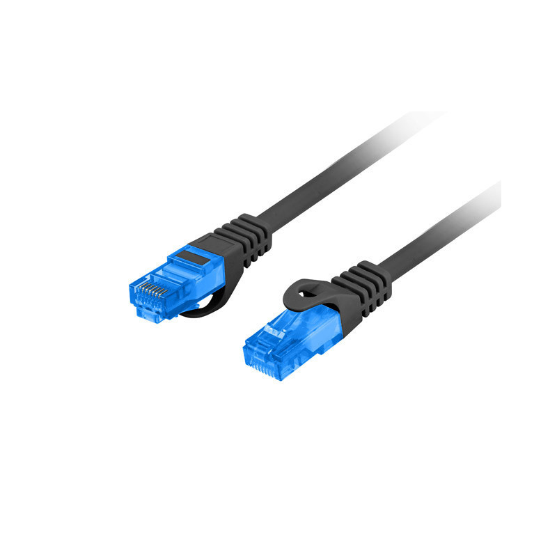 Lanberg PCF6A-10CC-0300-BK cavo di rete Nero 3 m Cat6a S/FTP (S-STP) Lanberg PCF6A-10CC-0300-BK cavo di rete Nero 3 m Cat6a S/FTP (S-STP)