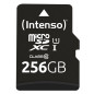 Tarjeta micro sd intenso 256gb uhs - i cl10 + adaptador sd