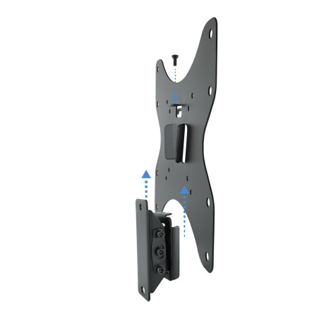 TooQ LP1342T-B Supporto TV a parete 106,7 cm (42") Nero